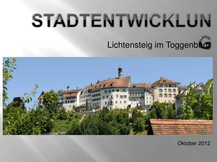 stadtentwicklung