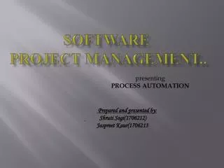 Software Project Management..