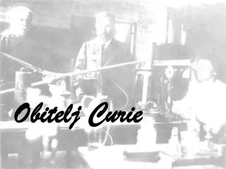 obitelj curie