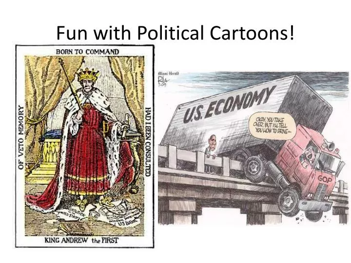 fun with political cartoons