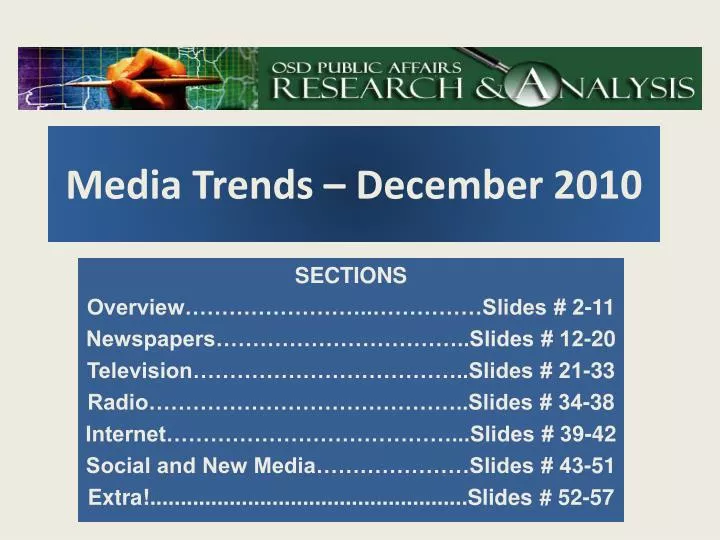 media trends december 2010