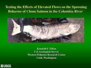 Testing the Effects of Elevated Flows on the Spawning