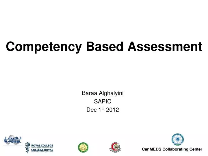 competency based assessment