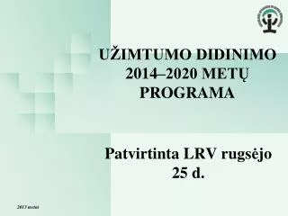 u imtumo didinimo 2014 2020 met programa