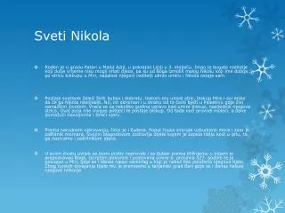 sveti nikola