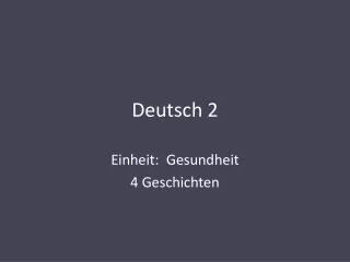 deutsch 2