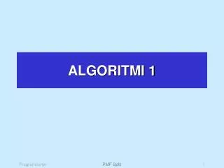 algoritmi 1