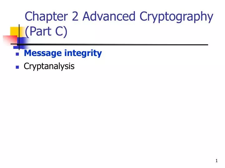 chapter 2 advanced cryptography part c