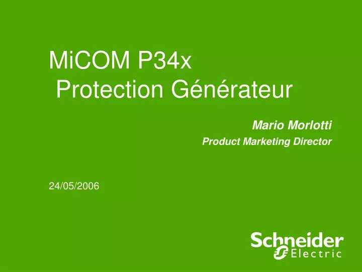 micom p34x protection g n rateur
