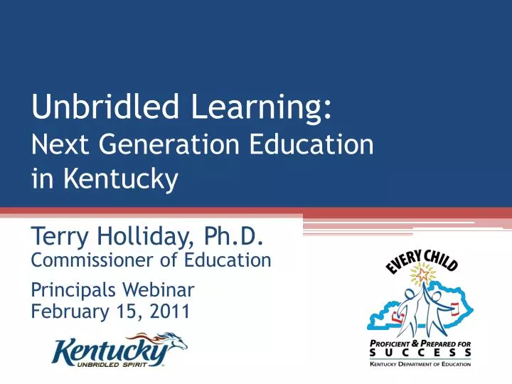unbridled learning next generation education in kentucky