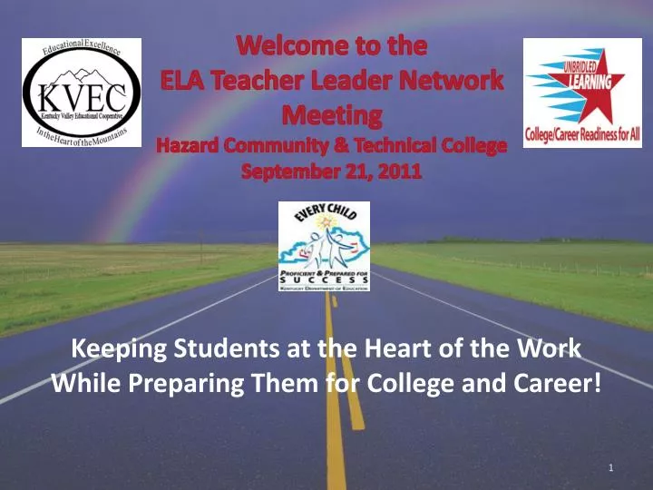 keeping students at the heart of the work while preparing them for college and career