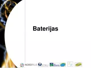 baterijas