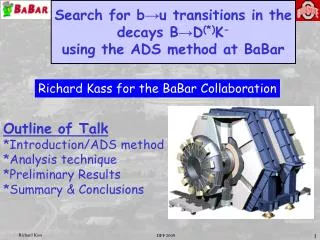 Search for b?u transitions in the decays B?D (*) K - using the ADS method at BaBar