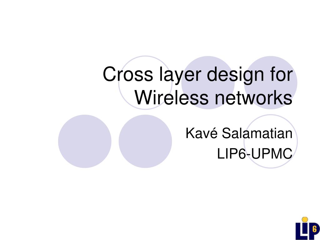 PPT - Cross layer design for Wireless networks PowerPoint Presentation ...