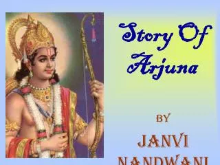 Story Of Arjuna