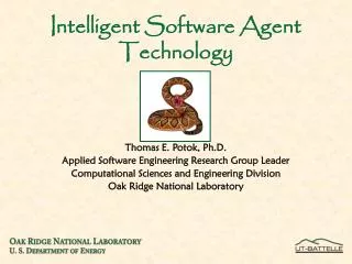 Intelligent Software Agent Technology