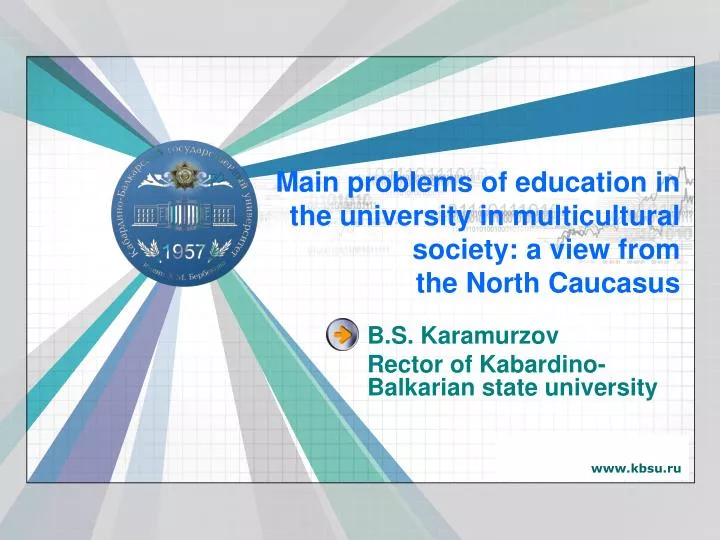 b s karamurzov rector of kabardino balkarian state university