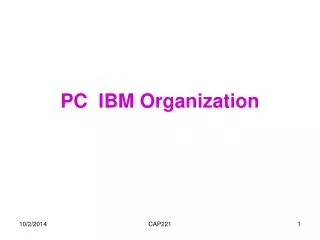 pc ibm organization