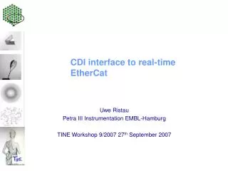 CDI interface to real-time EtherCat