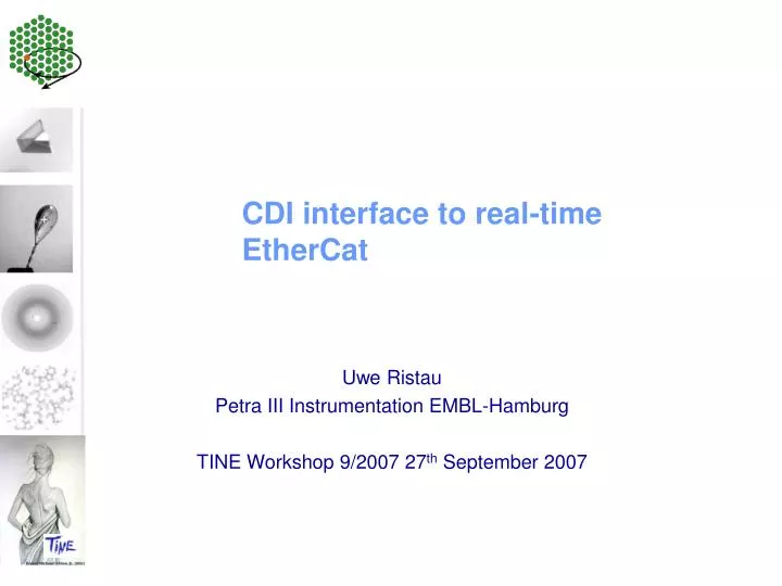 cdi interface to real time ethercat