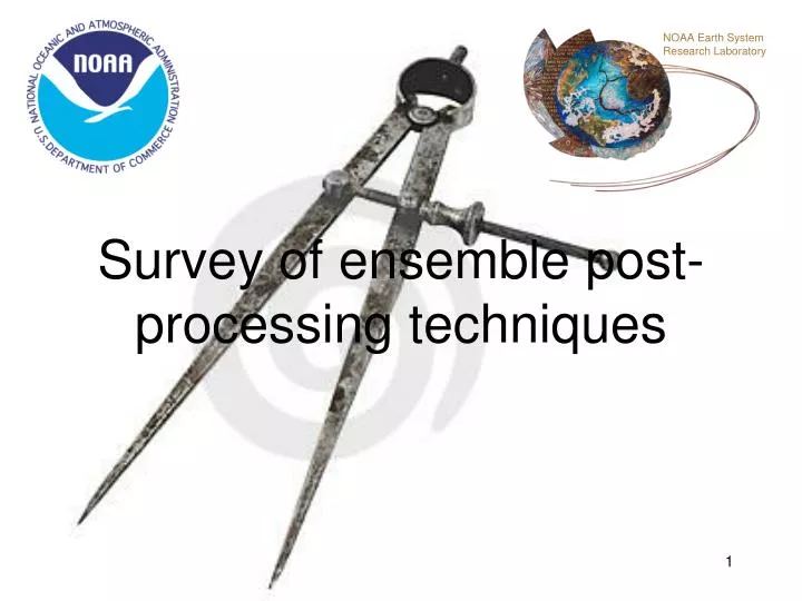 survey of ensemble post processing techniques