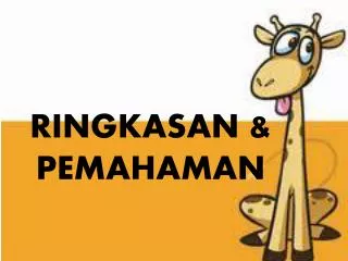 ringkasan pemahaman