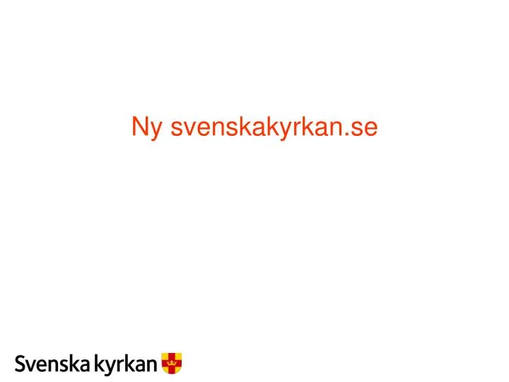 ny svenskakyrkan se