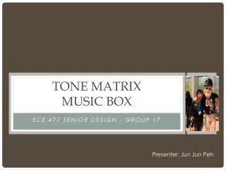 Tone Matrix music box