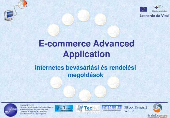 e commerce advanced application