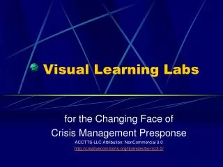 Visual Learning Labs