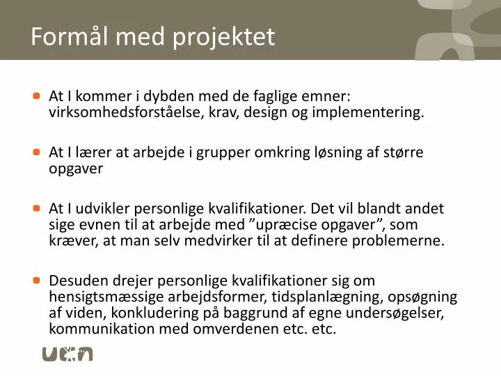 form l med projektet