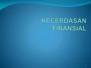 kecerdasan finansial