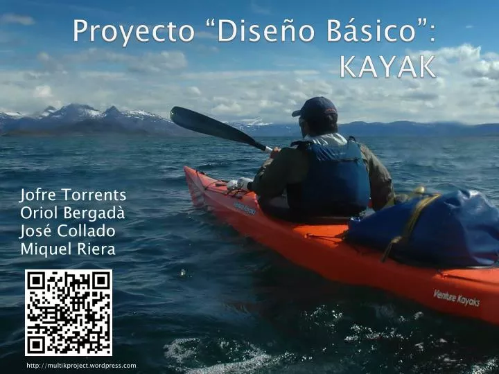 proyecto dise o b sico kayak
