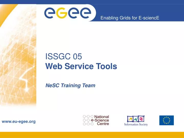 issgc 05 web service tools