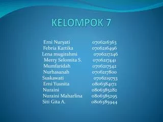 kelompok 7