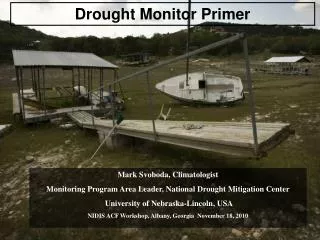 Drought Monitor Primer