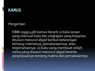 kamus