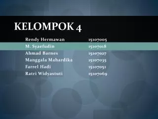 kelompok 4