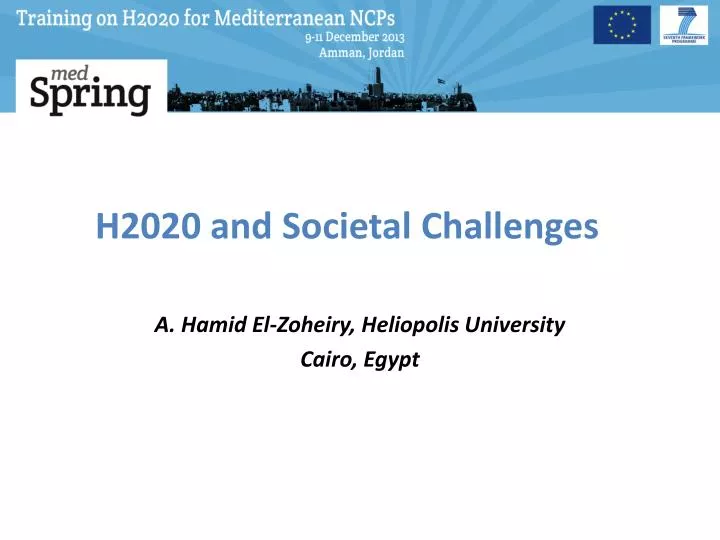 h2020 and societal challenges
