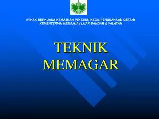 teknik memagar