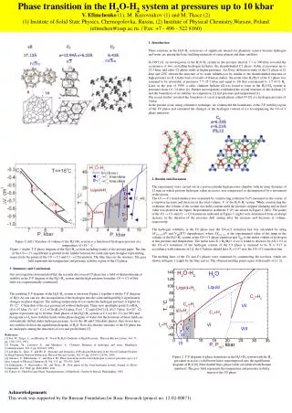 Phase transition in the H 2 O-H 2 system at pressures up to 10 kbar