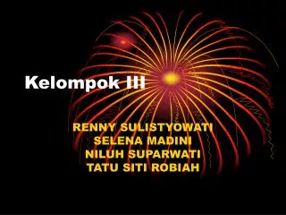 kelompok iii