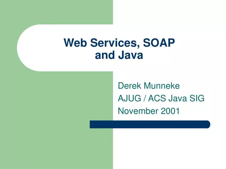 web services soap and java
