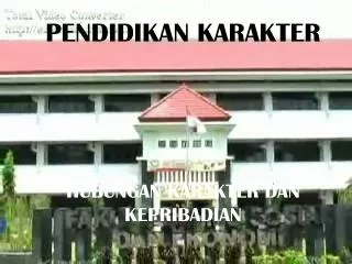 pendidikan karakter