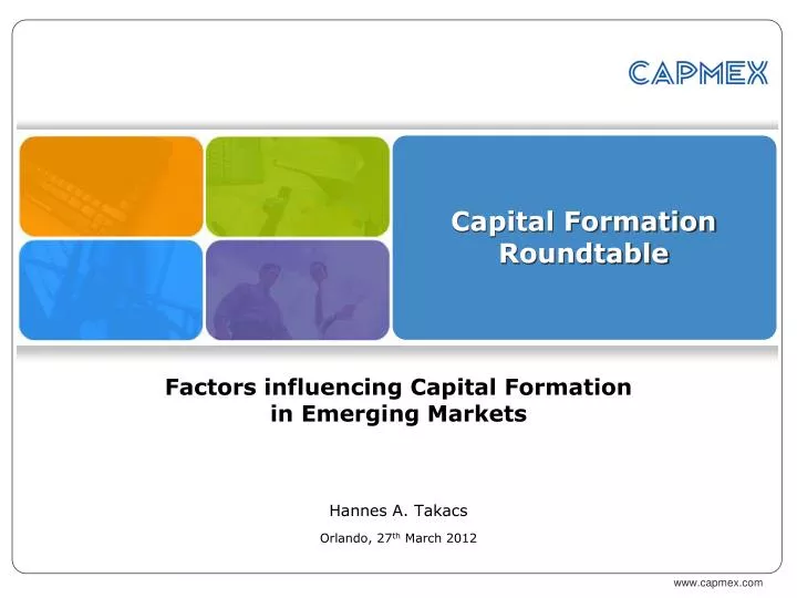 capital formation roundtable