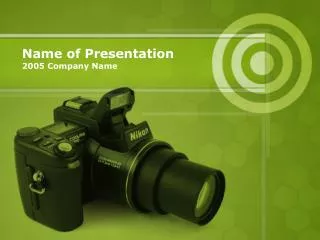 name of presentation