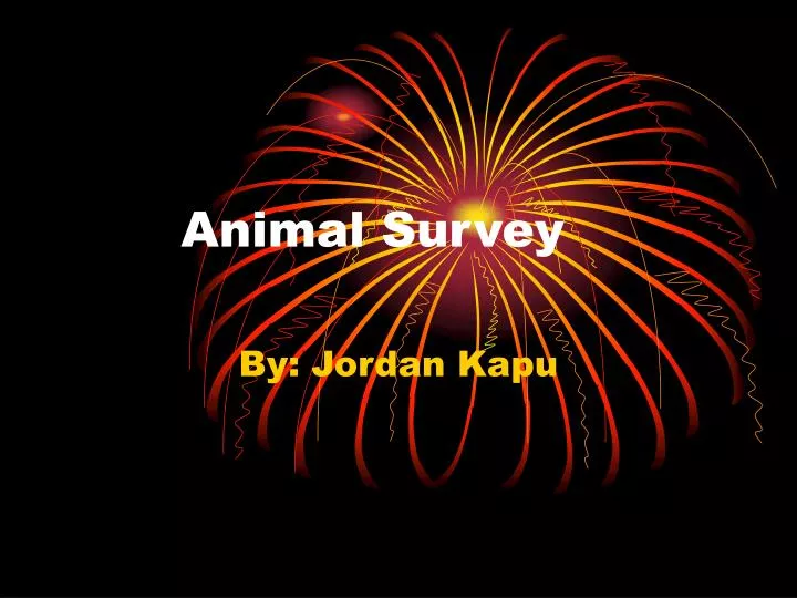 animal survey