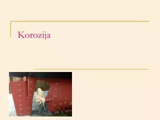 korozija