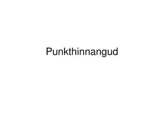 punkthinnangud