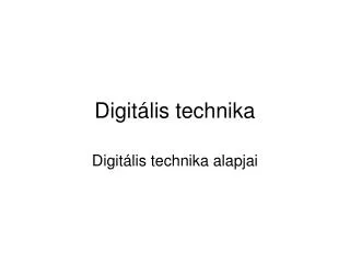 digit lis technika
